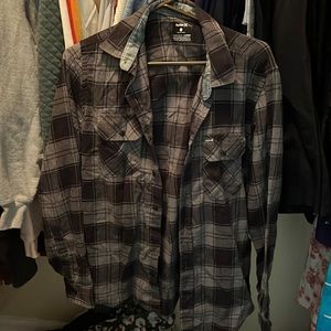 Hurley flannel shirt